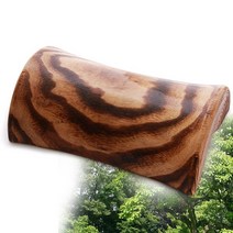 국내산 편백나무 오동나무 베게 경침 목침 안마기 모음, 06_오동 목침 23cm