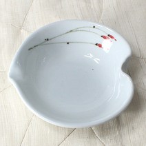 동백 복숭아찬기3호, 백자
