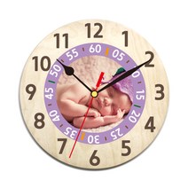 아이상패 나만의 포토 벽시계(자작나무), 01_01_포토A형