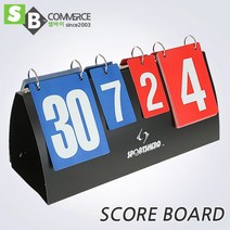 경기용 휴대점수판 중급형 스코어보드, 혼합색상, 1개