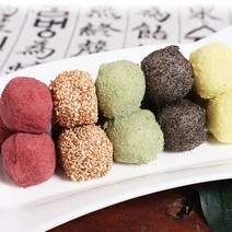 [삼오식품] (아이스포장) 한입에 쏙 5색경단, 20g, 60개