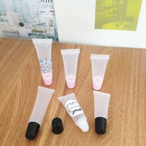 스윗바틀 립글로즈 튜브용기, 5ml, 블랙뚜껑