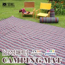 헬로우캠핑 스콜 캠핑 감성매트, 도트