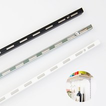 위드금창 25피치 찬넬기둥, 화이트/90cm
