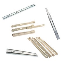 철부자 서랍레일 백색레일 2단레일 3단레일 광폭레일, 백색레일(쓰리상) 550mm (4개 1조)