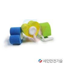 세인안전기술 문닫힘방지 경첩용 손가락 끼임 방지, 노랑/파랑/녹색 각, 1개