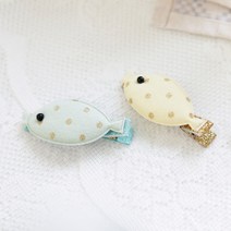 벨라걸스 유아동 유아 아동 헤어악세사리 머리핀 헤어핀 금빛물고기