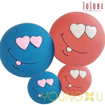 쥬쥬베 펫토이 바닐라향 스위티 라텍스볼 장난감, 연핑크-L(10cm), 1개