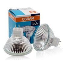 오스람 할로겐 MR16 12V 20W 50W G4 GY6.35, H1.오스람 할로겐 12V 20W (2개묶음)