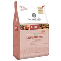 네츄럴코어 에코2 유기농 오리고기 L(큰알) 애견사료, 1포, 2kg, 오리