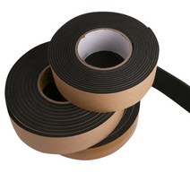태영테크 EVA 흑 단면 스폰지 테이프 폭25mm, 두께 10mm x 길이 2.5M