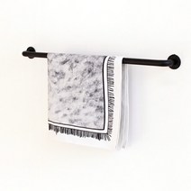 데일리 수건걸이(블랙) - 2size, 대, 없음