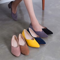 홍대언니 : 다니걸 미들힐/신발/구두/펌프스/베이직