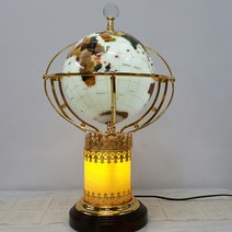 쇼핑아트 지구본스탠드소 무드등, 화이트