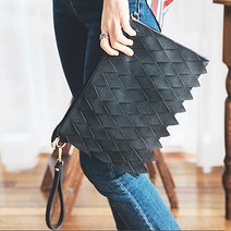 루루백 여성용 세모나라 클러치