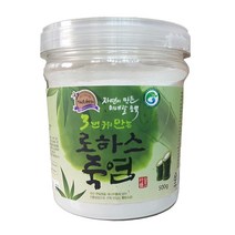 한국로하스식품 3번 구워 만든 로하스 죽염, 500g, 1개