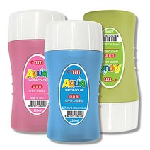 티티경인 아쿠아 220ml 대용량 물감 유아물감, $EKY_티티아쿠아 220ml : 살구색, 1개