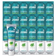 2080 진지발리스 허벌민트 치약, 120g, 18개