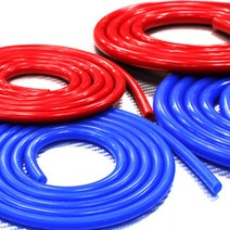 티몰 100% 실리콘 진공호스/3mm 5mm 8mm 기타 엔진용품, 블루 내경8mm(2M), 1개