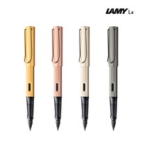 라미 룩스 Lx 만년필, 4번 루테늄 각인신청, 1개, EF (0.5~0.6mm)