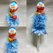 플라워마트 킨더 조이 사탕 봉, 블루