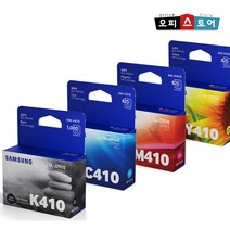삼성전자 K410 C M Y J2920W J2960FW 정품잉크, Y410[노랑], 1