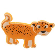 월드도매 라이언 악어 표범 바디필로우 쿠션인형 인형쿠션/수면쿠션, 617표범