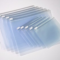 해피세일 국산 고주파지퍼백10장 칼라 슬라이드지퍼백, 01_(25YE)반투명-25x17(10장)