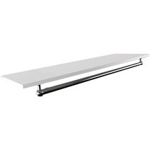 MDF 선반행거 1000(특대) 1장 벽선반, 화이트