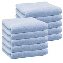 송월타월 송월32타월 10p + 핸드타올 1p, 하늘