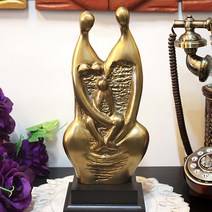 해울라이프 가족2호 황동 장식품