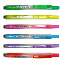 펜텔 형광펜 핸디라인, 펜텔 핸드라인, 핑크