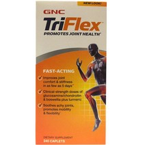 GNC TriFlex Fast-Acting, 1병, 240 Caplets