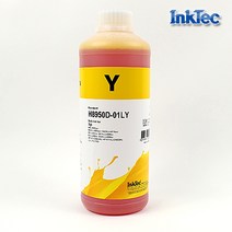 잉크테크 1리터 Officejet 8620 8640 7610 6100 6600 6700 7510 무한리필잉크, 노랑염료(H8950)