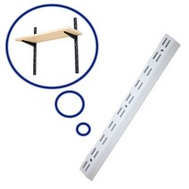 찬넬/브라켓, 찬넬기둥 화이트(소), 1개, 화이트