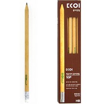 DH│신문지 지우개연필 종이원통세트 HB 10본입 에코아이, 지함세트, 1