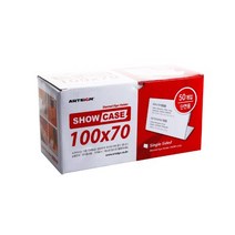 A100070B 쇼케이스(단면)박스 100x70mm 50개입, 1개, 본상품선택