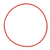 파티앤벌룬코리아 링통과게임용 링 기타파티소품, 레드, 1개