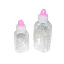 한의바이오 시럽병 12cc 20cc 투약 약통 물약병 반투명 시약병 샘플병 소분병 다용도용기 공병 보관통 아기약병 캐릭터 긴마개투약병 안전컵마개 리빌드골병 소분공병 안약, 100개