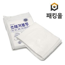 쓰레기봉투/배접, 흰색(60매)