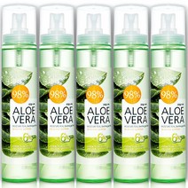 과일나라 알로에베라 98% 알로에 미스트 125ml, 5개