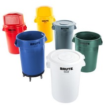 러버메이드 벤티드브루트컨테이너(121L), 파랑, 1개