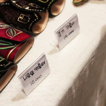 아트사인 쇼케이스 10개입 POP 아크릴꽂이 메뉴판 상품안내 가격표시 전시홍보물 기타매장/진열용품, 01_쇼케이스(단면)50X30
