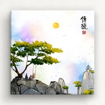 iw208-동양화 자연풍경 노프레임 D타입