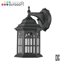 빅토리라이팅 LED 사각벽등 상향등 방수등 실외등 야외등 문주등 벽부등, [벽부등14]벽부등 ST14(블랙)