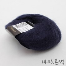 굿울 엑셀런트 모헤어 뜨개질실, 1406(곤색), 1개