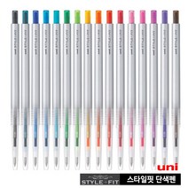 유니 스타일핏 단색 스타일 0.28m (UMN-139-28)m, 블루, 12개입