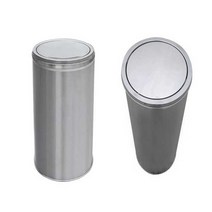 재떨이 모래형 뱅뱅이휴지통 스텐레스원형 모음 20L~50L, 뱅뱅이 20L, 1개
