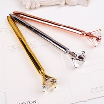 다이아몬드 큐빅 보석 볼펜 8종, Rose Gold (로즈골드), 1개