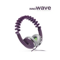 이노디바이스 이노웨이브 유선 헤드폰, INH-WAVE, 퍼플
